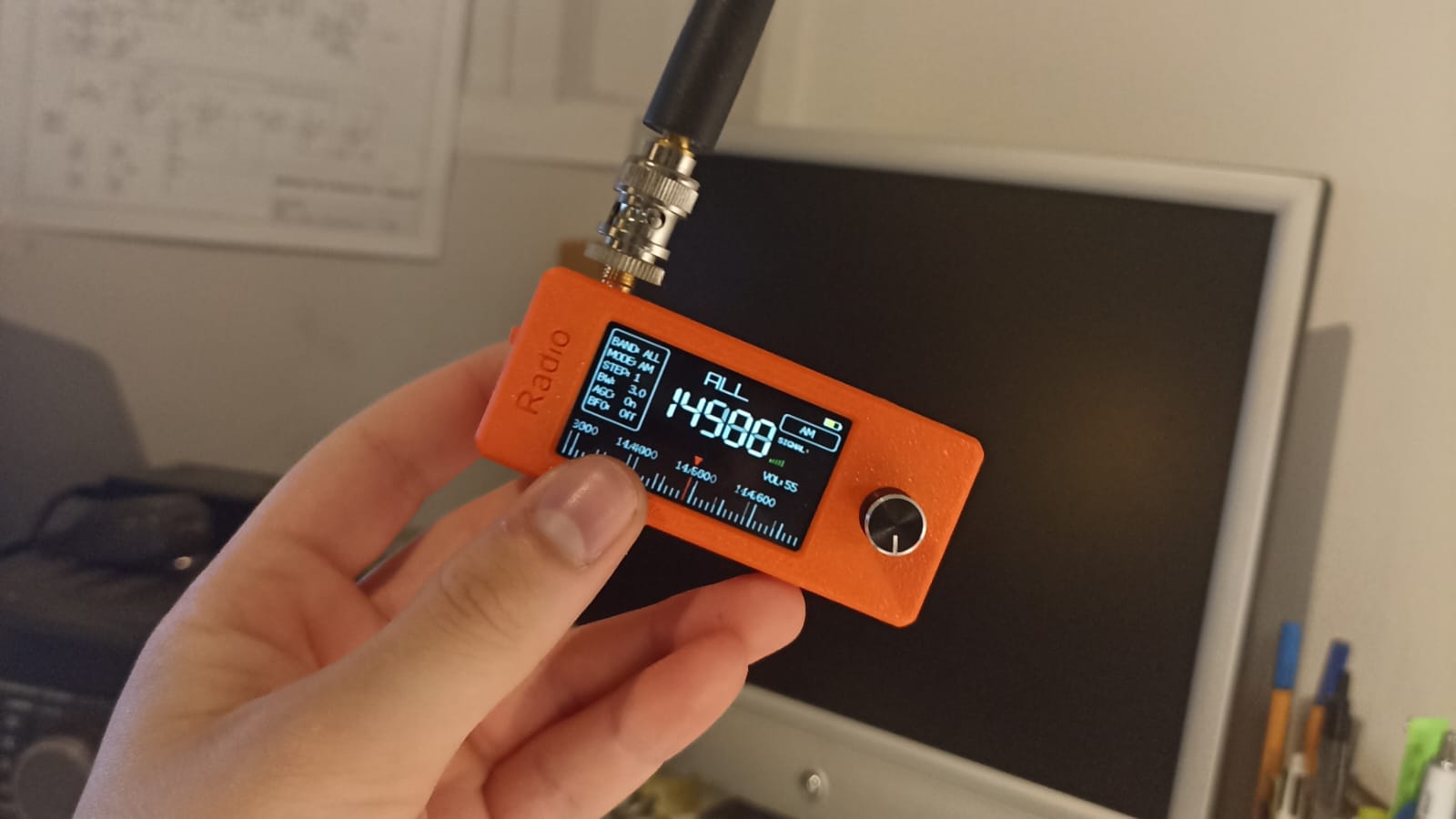 Sperimentazione con il ricevitore Si4732 Mini